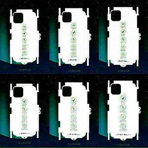 Miếng Dán PPF Cầu Vồng Tự Phục Hồi Mặt Sau cho iPhone X/ XS/ XS Max/ 11/ 11 Pro/ 11 Pro Max/ 12 Mini/ 12/ 12 Pro/ 12 Pro Max - Hàng Chính Hãng