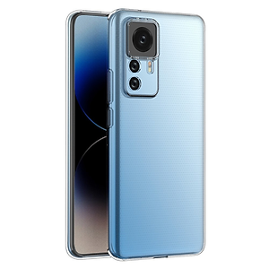 Ốp lưng silicon dẻo cho Xiaomi Mi 12T 5G / 12T Pro 5G hiệu Ultra Thin trong suốt mỏng 0.6mm độ trong tuyệt đối chống trầy xước - Hàng nhập khẩu