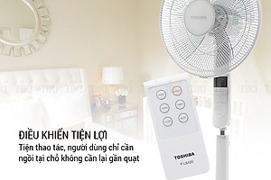 Quạt đứng Toshiba F- LSA20(H)VN (60W) - Xám - Hàng chính hãng