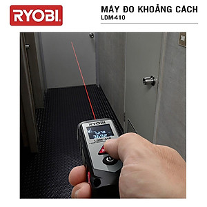 Máy đo khoảng cách laser (laze) RYOBI (KYOCERA) - LDM-410 - Hàng Chính Hãng