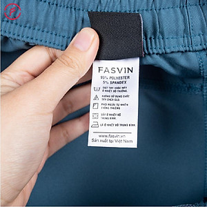Quần đùi nam ngắn chạy bộ Fasvin R23561.HN vải Dù Gió nhẹ mát tiện dụng thể thao hay mặc nhà