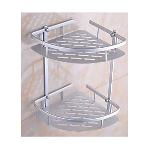 Kệ Góc 2 Tầng Nhà Tắm Hợp Kim Nhôm Cao Cấp - Hàng Loại 1 - Chính Hãng