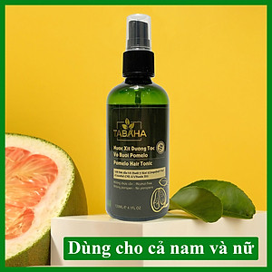 Nước dưỡng tóc tinh dầu bưởi Pomelo Tabaha 120ml giảm rụng tóc, kích thích mọc tóc con