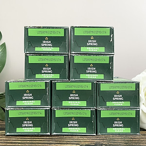 Set 10 Bánh Xà Bông Cục Irish Spring Original USA