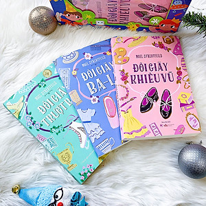 Combo: Hộp Sách Gieo Mầm Tri Thức- BỘ SÁCH VH KINH ĐIỂN SHOE BOOKS  ( Trọn Bộ 3 Cuốn) : Đôi Giày Ba Lê + Đôi Giày Trượt Băng + Đôi Giày Khiêu Vũ