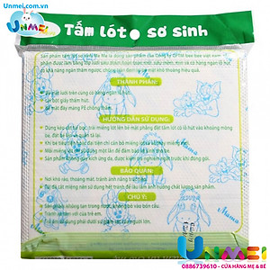 [Combo 10 gói] Tấm lót Mama, Lót Phân Xu họa tiết vui nhộn sơ sinh cho bé Mama (30 tờ/túi x 10 )