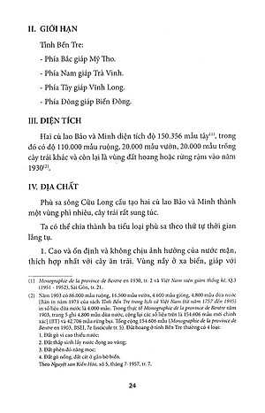 Sách Tỉnh Bến Tre Trong Lịch Sử Việt Nam Từ Năm 1757 Đến 1945