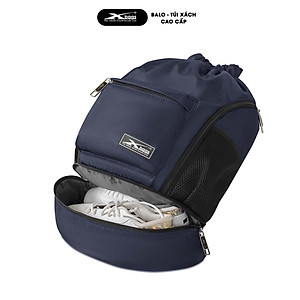 Balo Dây Rút Thể Thao Chống Nước, Xbags Wisdom Xb6005, Nhiều Ngăn, Siêu Nhẹ, Có Ngăn Đựng Giày Riêng, Màu Xanh Năng Động Cá Tính!