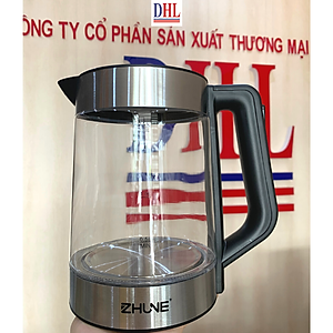 Ấm siêu tốc, ấm thủy tinh cao cấp ZHUNE 1.8L công suất 1500W hàng chính hãng