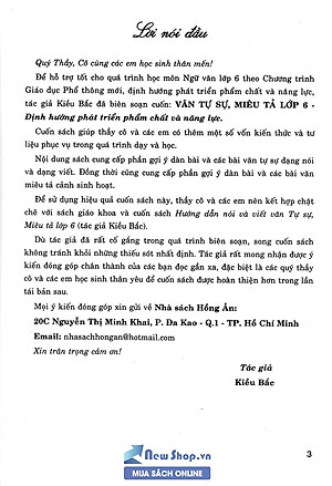 Văn Tự Sự - Miêu Tả Lớp 6 (Biên Soạn Theo Chương Trình Mới)