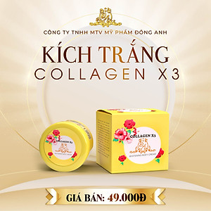 Kem DưỡngTrắng Da Toàn Thân Body Collagen X3 Luxury 250g Mỹ Phẩm Đông Anh Chính Hãng
