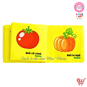 Sách Vải Đa Tương Tác Kích Thích Thị Giác Cho Bé Sơ Sinh My Very First Book - Lalala Baby (Nhiều chủ đề)