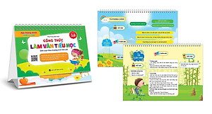 Sách - Bộ Lịch - Tổng Hợp Kiến Thức Tiếng Anh, Công Thức Giải Nhanh Toán và Làm Văn Tiểu Học (Phiên Bản 5.0)