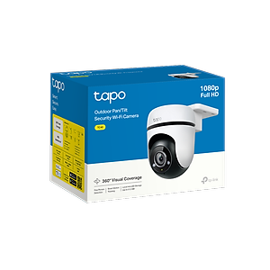 Camera Ngoài trời TP-Link Tapo TC40 - Quay quét 360, Đàm thoại 2 chiều, Phát hiện người và theo dõi chuyển động - HÀNG CHÍNH HÃNG
