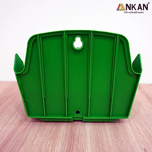 Chậu Nhựa Trồng Cây ANKAN Để Treo Ban Công, Treo Tường, Ngoài Trời, Sân Vườn, Kích Thước 24 x 19cm, Nhựa Cao Cấp