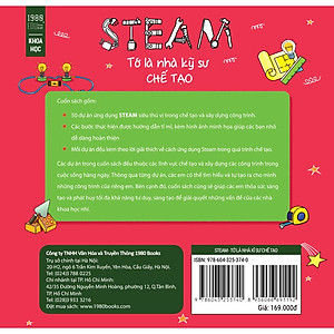 Sách Steam Tớ Là Nhà Kỹ Sư Chế Tạo