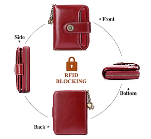 Ví nữ 100% da thật cao cấp phong cách mới