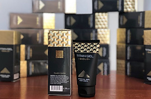  Bộ Đôi Titan Gel Đỏ + Titan Gel Gold Tăng Kích Thước - Hàng Chuẩn Nga