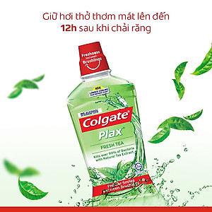 Nước súc miệng Plax Trà xanh 750ml