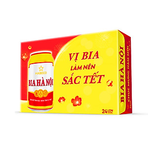 Combo 2 Thùng Bia Hà Nội - Thùng 24 lon 330ml