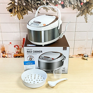 Nồi Cơm Điện 1,8L LocknLock EJR156 - EJR351BRW - Hàng Chính Hãng Bảo Hành 2 Năm