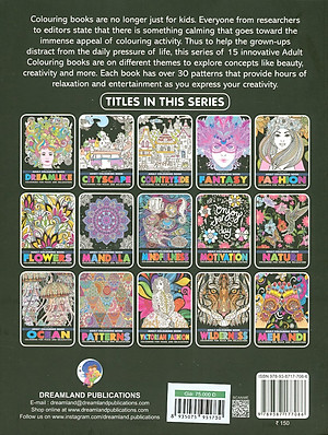 Sách Tô Màu Người Lớn - ĐỘNG VẬT HOANG DÃ: Tô Màu Cho Cuộc Sống Bình Yên Và Thư Giãn (Adult Colouring Book -Wilderness: Colouring For Peace And Relaxation)