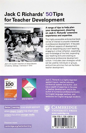 Jack C Richards' 50 Tips for Teacher Development Pocket Editions
