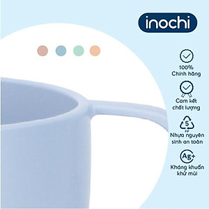 Combo 2 Cốc Nước Amori 350ml Sản Xuất Theo Tiêu Chuẩn Nhật Bản An Toàn Khi Sử Dụng - Chính Hãng Inochi (Tặng khăn lau pakasa)