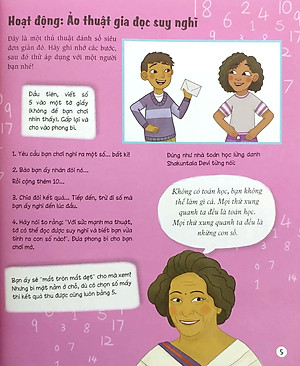 Sách STEM - Tớ Là Ảo Thuật Gia Toán Học