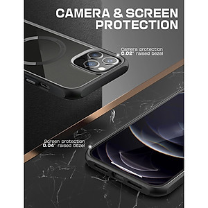 Ốp Lưng SUPCASE Hỗ Trợ Sạc Từ Tính Unicorn Beetle MAG Slim Clear Dành Cho iPhone 13ProMax - Hàng Chính Hãng