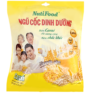 Combo 2 Túi Ngũ Cốc Dinh Dưỡng Nguyên Cám Nutifood Canxi 500g – Giúp Xương Chắc Khỏe – Hàng Chính Hãnghắc Khỏe.
