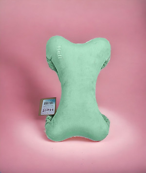 Gối foam khúc xương Heli đa chức năng-30x18x10cm - ( Gối tựa đầu xe hơi, đi xe máy cho bé)