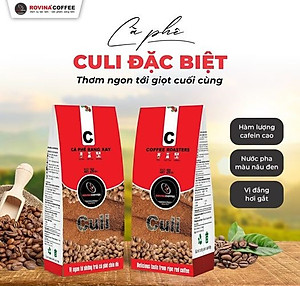 Cà Phê Culi Đặc Biệt – Rang Xay – Pha Phin – 250gr Mang Hương Vị Độc Đáo, Tinh Tế Thương Hiệu Rovina Coffee