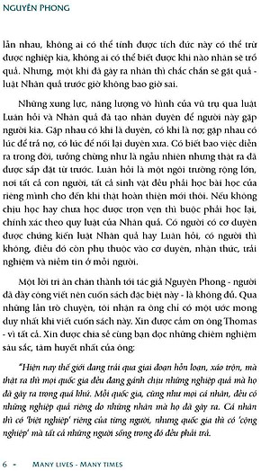 Sách Muôn Kiếp Nhân Sinh (Bìa Mềm) - Nguyên Phong