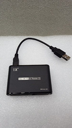 Đầu đọc thẻ nhớ SSK cho máy ảnh - Hàng chính hãng
