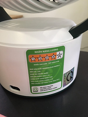 Quạt sạc tích điện SUNHOUSE SH7116, quạt mini để bàn kiêm đèn ngủ, 3 mức gió siêu mát - Hàng chính hãng