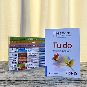 Sách OSHO - Tự Do: Như Chim Tung Cánh