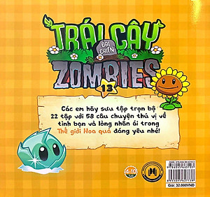 Sách Trái Cây Đại Chiến Zombies - Tập 13: Kim Tự Tháp Huyền Bí (Tái Bản)