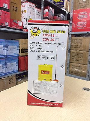 Bình xịt điện oshima con ong vàng 18