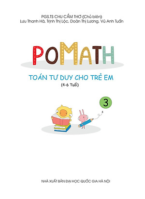 Sách POMath - Toán Tư Duy Cho Trẻ Em 4-6 Tuổi (Tập 3)