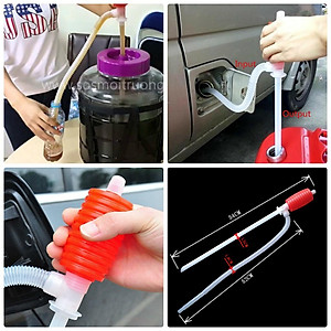 Ống hút chất lỏng hoặc hút xăng tiện dụng cho gia đình