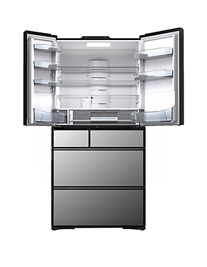 Tủ lạnh 6 cửa Hitachi Inverter 735 lít R-ZX740KV(X) - Hàng chính hãng (chỉ giao HCM)