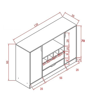 Kệ tủ để đồ nhà bếp đa năng hiện đại loại tốt mã KB02-1 thiết kế sang trọng gỗ MDF lõi xanh chống ẩm chống nước cao cấp sản xuất tại Việt Nam