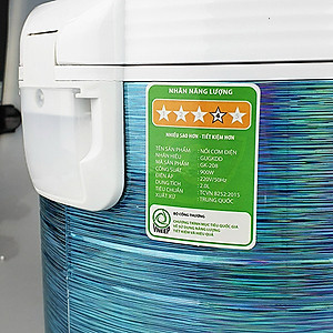 Nồi Cơm Điện Lòng Niêu 2L GUGKDD GK-208 Phủ Lớp Chống Dính Whitford Công Suất 900W Cho Gia Đình 5-8 Người-Hàng Nhập Khẩu