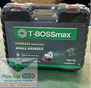 Máy Mài Pin cao cấp TBOSS 21V Không Chổi Than Siêu Khoẻ 