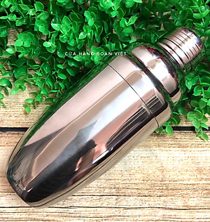 Bình Lắc Shaker Inox Dày 750cc/ 550cc - Pha Chế Cocktail , Trà Sữa