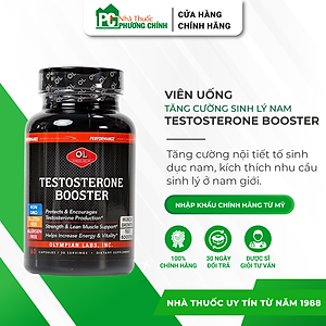 Viên Uống Tăng Cường Sinh Lý Nam Testosterone Booster Olympian Labs - Cải Thiện Chức Năng Sinh Lý Ở Nam Giới