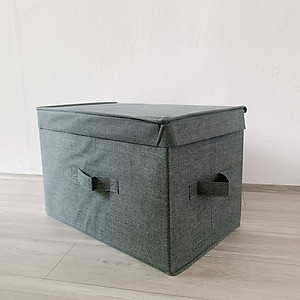 Bộ 2 chiếc hộp vải đựng đồ Thụy Điển 24L, Combo 2 chiếc túi vải đa năng TD1 có chọn màu miDoctor