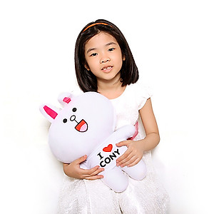 Gấu bông thỏ trắng cony size 35cm