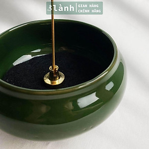 Lư Xông Nhang Trầm Nụ Trầm Hương Sứ Cao Cấp Màu Phong Thủy 3 Lành Trang Trí Nhà Bàn Thờ Dâng Hương Thư Giãn Trang Trí Nhà Cửa Xông Nhà Tẩy Uế